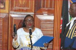 Gloria Orwoba's nomination in the Senate was annulled, and her replacement gazetted by the IEBC.